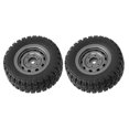 thumbnail image 2 of RC Off Road Tires, Anti Slip 82mm RC Car Tire Uneven Texture  For SCY 16103 RC Car, 2 of 8