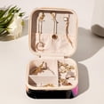 thumbnail image 6 of Sausage Whole Jewelry Display and Organizer: Portable Square Travel Case for Rings, Earrings, Necklaces, Bracelets - Suitable for Girls and Women, 6 of 6
