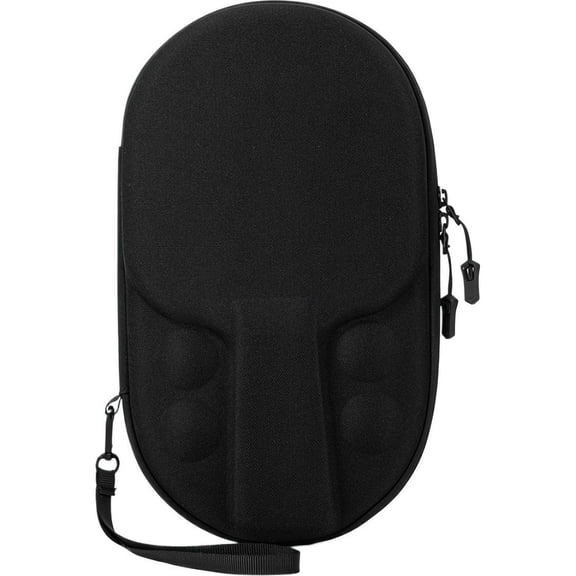 Carrying Case for Table Tennis, Portable Hard Table Tennis Paddle Case, Dustproof Protective Zip-Up Racket Cover