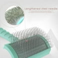 thumbnail image 4 of Large Firm Slicker Brush for Dogs Goldendoodles - Extra Long Pin Slicker Brush for Large Dog Pet Grooming Wire Brush and Deshedding - Removes Long and loose Hair - Undercoat - 25mm, 4 of 7