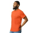 thumbnail image 4 of Gildan Ultra Cotton Men’s Hi Vis Safety Orange Pocket T-Shirt, S-5XL, 12-Pack, Short Sleeve Work Tee, 4 of 6