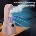 thumbnail image 3 of Ventilador Portátil Sin Aspas, Aire Acondicionado con Pantalla LED, Ventilador de Escritorio Sin Aspas, Enfriador de Aire de Torre para Oficina y Dormitorio B, 3 of 5