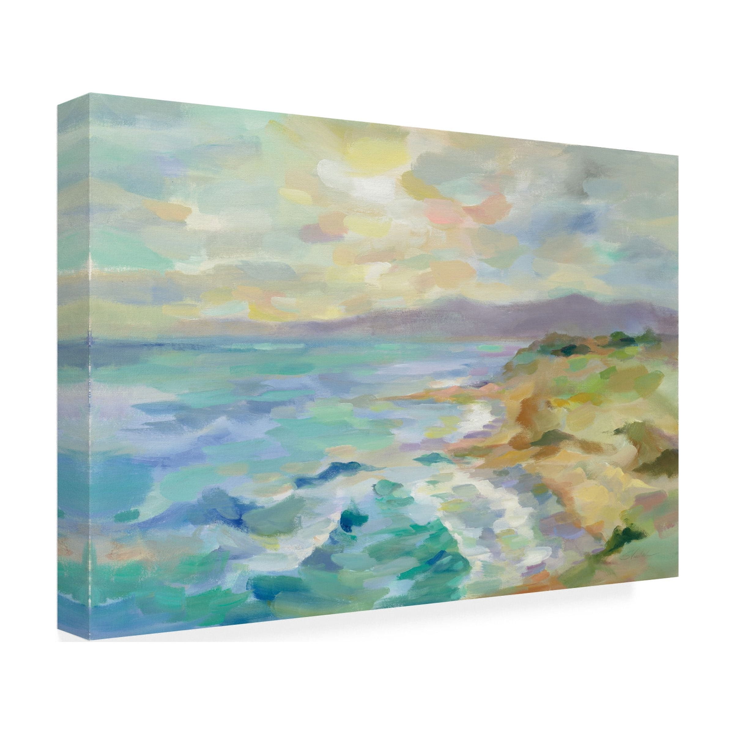 Trademark Fine Art 'Dunes by the Sea' Canvas Art by Silvia Vassileva