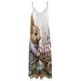 thumbnail image 4 of Easter Bunnies Rabbits Fine Art Sleeveless Dress Summer Dress Woman 2025, 4 of 7