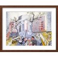 thumbnail image 2 of Art.com Washington Square Art Print by Zelda Fitzgerald, Brown Frame Wall Art, 21" x 17", 2 of 5