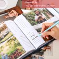 thumbnail image 4 of Linen Cover Album 6-inch Interleaf Type Photo Storage Album 200/300pcs Writable Collection of Children Growth Photos, 4 of 5
