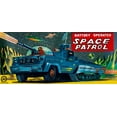 thumbnail image 2 of Retrobot 24x13 White Modern Wood Framed Museum Art Print Titled - Space Patrol, 2 of 4