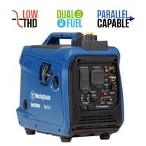 Westinghouse 2550 Peak Watt Dual Fuel Portable Inverter Generator, Gas or Propane with CO Sensor