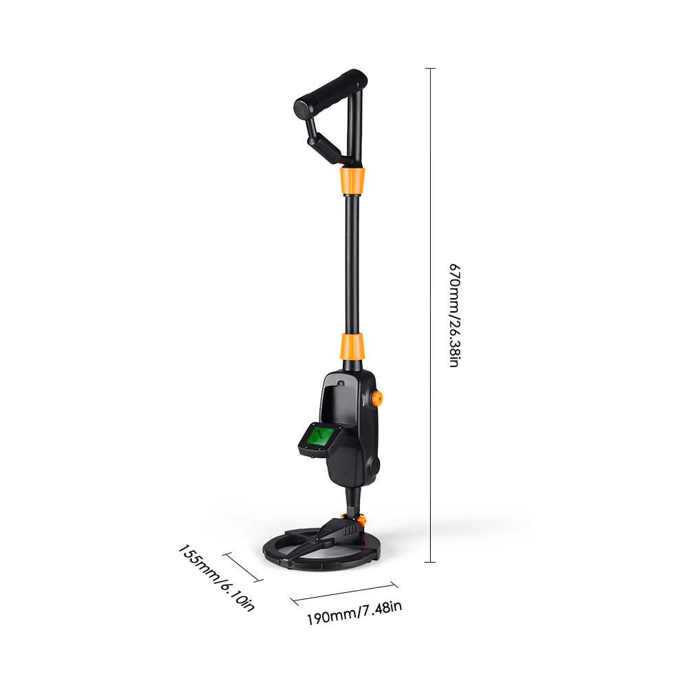 KKmoon Metal Detector Gold Digger Seeker with Waterproof Search Coil
