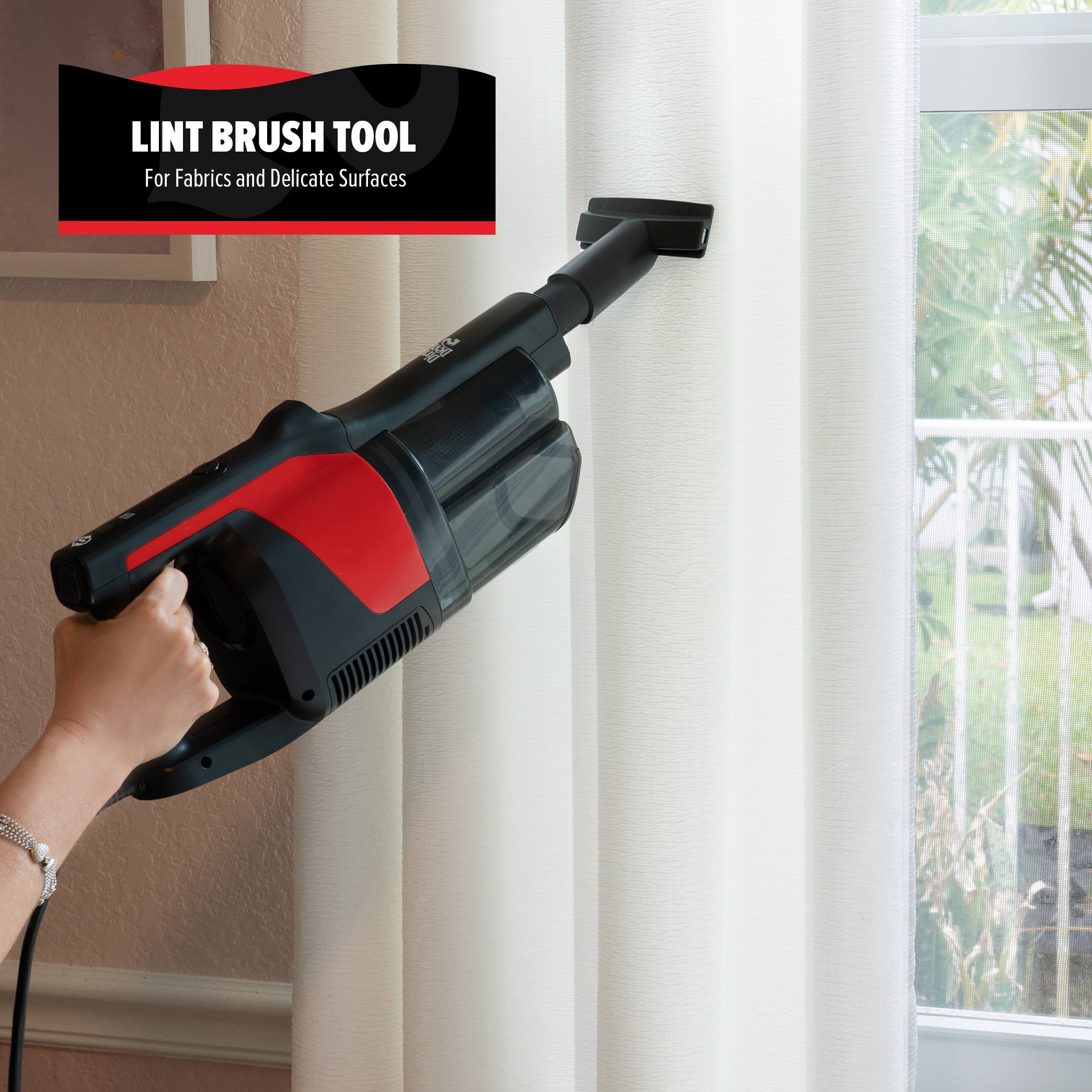 Dirt Devil Multi-Surface Stick Vacuum Cleaner - Self-Standing Design, 2-in-1 for Carpets/Hard Floors, Lightweight & Corded