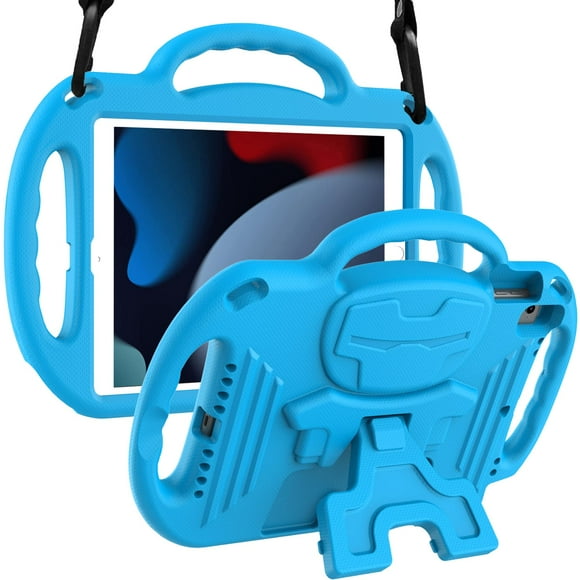 Funda LTROP Kids para iPad 9ª, 8ª y 7ª generación 10.2, azul