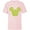 Soft Pink, variant on Disney Mickey Mouse Icon Lucky Shamrock St. Patrick’s Day - Short Sleeve T-Shirt for Kids - Customized-Athletic Heather