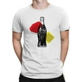thumbnail image 2 of Officially Licensed Coca Cola Vintage Coke Pop Art Design Men's T-shirt, 2 of 3
