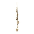 thumbnail image 6 of DecMode Tibetan Inspired Cascading Gold Metal Heart Decorative Cow Bells with 6 Bells on Jute Hanging Rope, 6 of 7