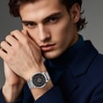 thumbnail image 3 of Reloj de Pulsera Para Hombre, Original A Estrenar Correa Metalica Hombre, Moderno, Casual, Deportivo Reloj de Pulsera,Reloj Digital Multifuncional para Hombres, Deportes, Correr B,metal, 3 of 5