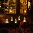 thumbnail image 5 of Christmas Solar Pathway Lights, Set of 5 Waterproof Landscape Christmas Lights, Stake Christmas Decorations, LED Lights for Yard Lawn Patio Walkway Decor (5PCS-Warm White-Tree), 5 of 7