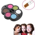 thumbnail image 4 of de de Pintura Corporal para Adultos de 6 Colores Disfraz de de Halloween Disfraz de Maquillaje + Herramienta de Salvador Dali Pintura del arte corporal, 4 of 10