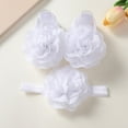 thumbnail image 2 of Newborn Baby Girls Flower Headbands & Sock Set Baby Floral Decor Flower Hair Band Hair Accessories for Newborns Infants Toddlers Photograph, 0-2 Years, 2 of 3