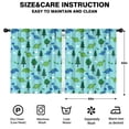 thumbnail image 2 of Blackout Kids Curtains,Light Blue Dinosaurs Forest Pattern Childrens Insulated Curtains Set Of 2,Bedroom Essentials,Toddler Room Decor 52"x63", 2 of 5