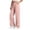 Pink, variant on Kids Straight Leg Chino Pants Pull On Elastic Waist Uniform Trousers for Boys Girls School Daily Wear