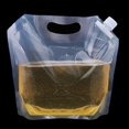 thumbnail image 3 of Tanque de almacenamiento de cubo de bolsa de agua transparente para beber 5l Afortunado Sencillez, 3 of 5