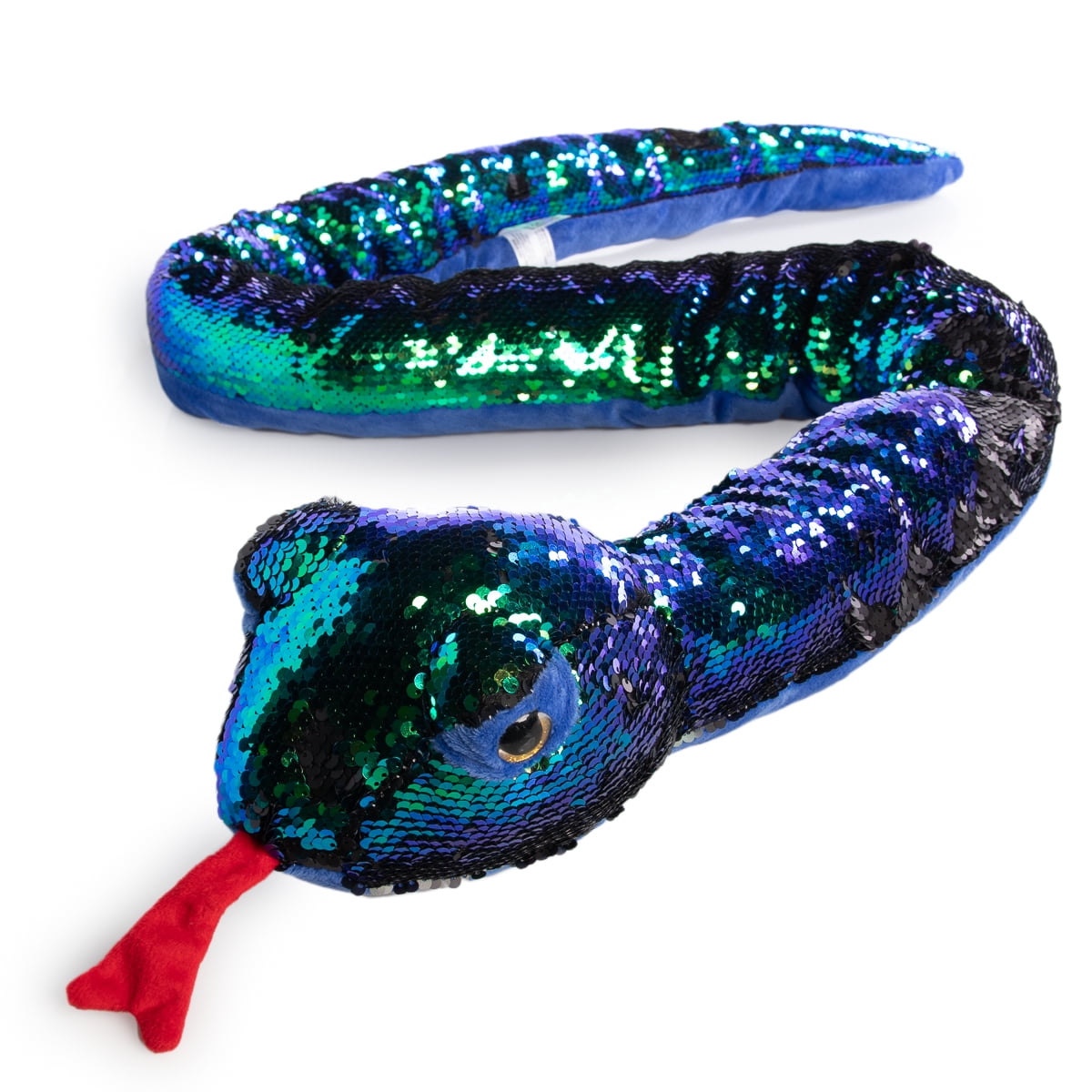 sequin snake stuffed animal