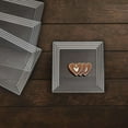 thumbnail image 3 of Smarty 12" x 12" Clear Square with Groove Rim Plastic Serving Trays 24ct, 3 of 7
