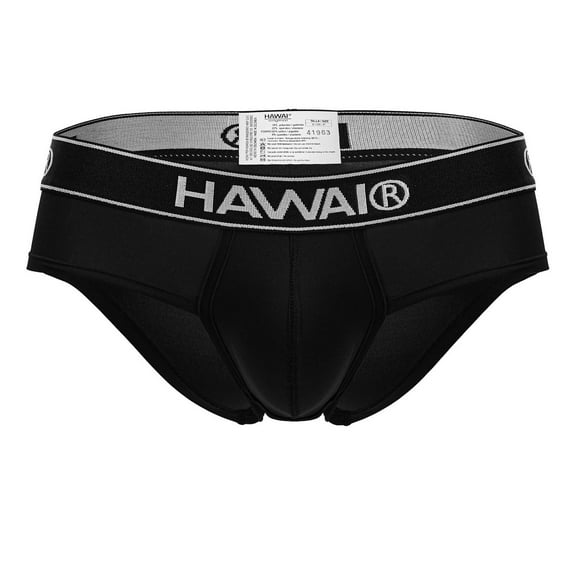 HAWAIR 41963 Microfiber Briefs Color Black Size M