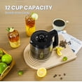 thumbnail image 3 of Jarra de vidrio de repuesto para 12 tazas para cafetera Hamilton Beach, 3 of 9
