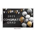 thumbnail image 3 of Grad Gifts! Boovnll Graduation Banner, 43x71" Large Gold Glitter Graduation Party Banner Congrats Grad Banner for Home, School, Congratulation Graduations Party Supplies, Graduation Decorations 2025, 3 of 6