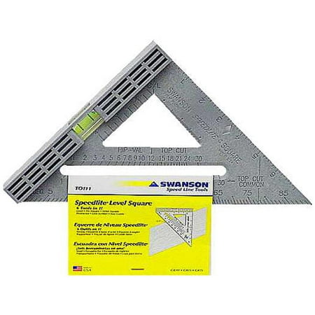 

New Swanson T0111 Square Speed Levl 8 Gray Each