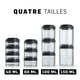 thumbnail image 5 of Frascos de almacenamiento, batidora y botella GoStak Twist n' Lock, 150 ml (paquete de 2), 5 of 9