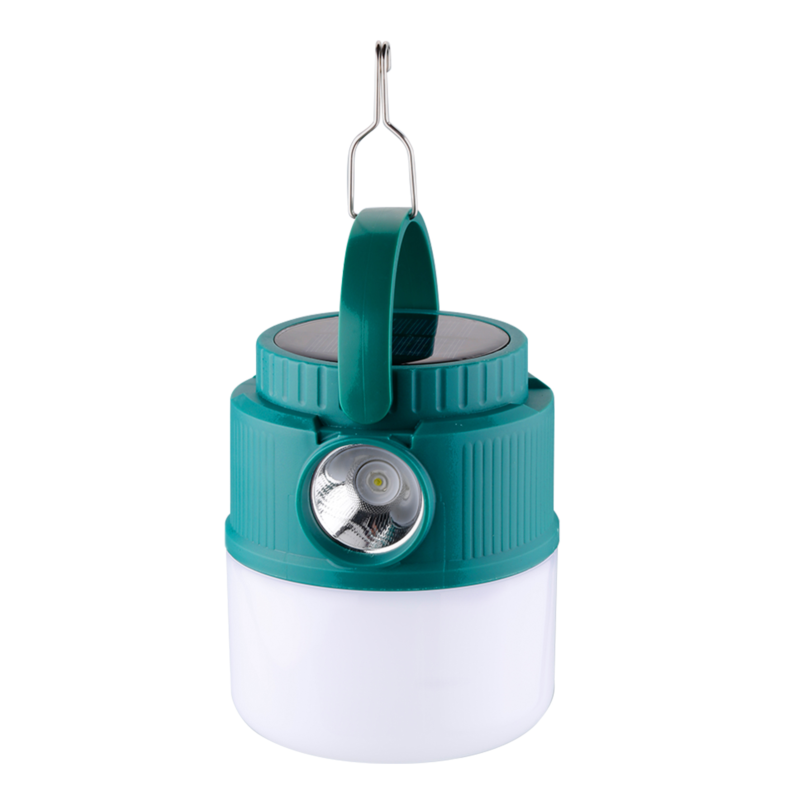 Solar Camping Lights Camping Lanterns LED Camping Light Rechargeable Tent Lamp 4 Modes Spotlight Waterproof Portable Light