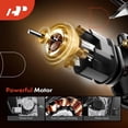 thumbnail image 4 of A-Premium Power Window Regulator with Motor Replacement for Oldsmobile Alero Pontiac Grand Am 1999-2005 Front Driver Side 2-Door, 4 of 9