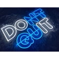 thumbnail image 5 of Handmadetneonsign Do It Don't Quit Neon Sign, Wall Decor, Quote Neon Sign, Best Neon Gift, 5 of 5