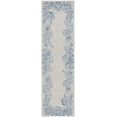 thumbnail image 2 of Safavieh Chelsea Chauncey Floral Runner Rug, Blue/Gray, 2'3" x 8', 2 of 10