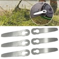 thumbnail image 3 of Lawn Mower Saw Blade /Grass Trimmer Blade /Replacement Parts /Metal Replacement 6Pieces, 3 of 5