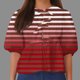 thumbnail image 2 of Camisetas de Manga Corta para las Mujeres Lanterna Manga Corbata Plisado Cuello Redondo, Casual Recortado Camiseta Top para Gimnasio Y Diario, 2 of 5