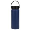 thumbnail image 4 of Taza de vacío de doble capa de acero inoxidable 304, taza de café con mango de vidrio para agua al aire libre, color azul esmerilado, 500ml, 4 of 10