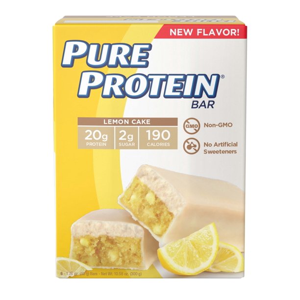 Pure Protein® Lemon Bar 50 grams, 6 Value Pack