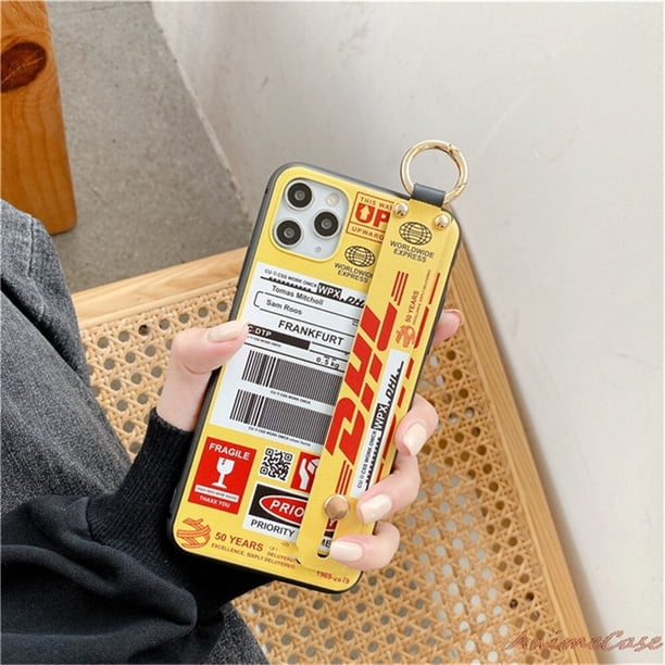 Funda de 50 ° aniversario para iPhone, carcasa con correa para la muñeca para modelos 13, 12, 11, 14 Pro, XR, X, Xs Max y Mini, 7, 8 Plus Fivean unisex