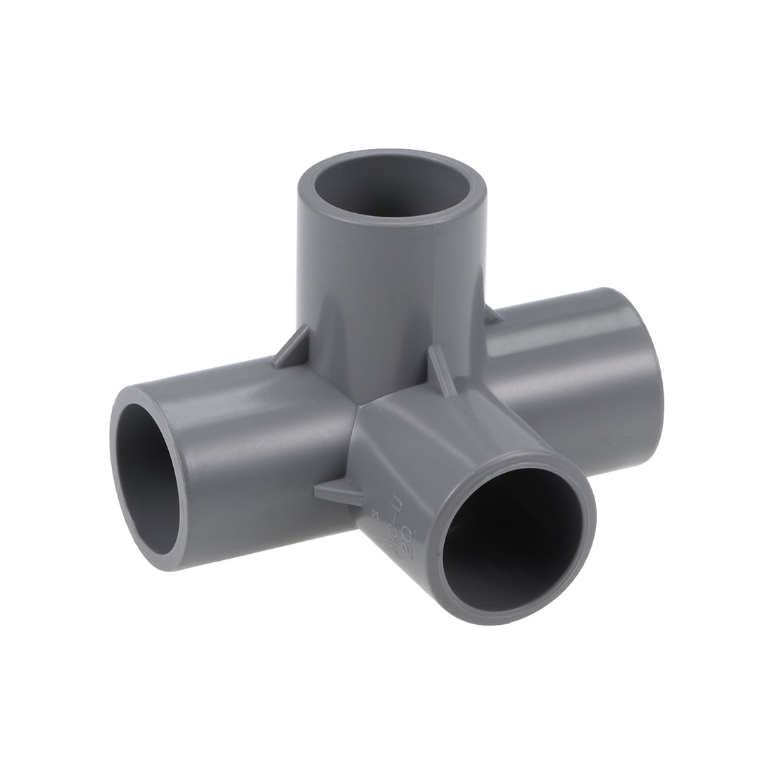 4Way Elbow PVC Pipe Fitting,Furniture Grade,1/2inch Size Tee Corner