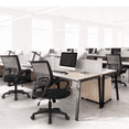 thumbnail image 5 of NEO CHAIR Office Computer Chair Ergonomic Mid-Back Mesh Desk Chair, Black, 5 of 7
