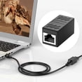 thumbnail image 3 of CHL-10 Pack RJ45 Coupleur Ethernet Connecteur de Câble Ethernet RJ45 en Ligne Femelle à Femelle Rallonge 10Gbps Coupleur pour Cat7 Cat6 Cat5e Cat5 Connecteur, 3 of 4