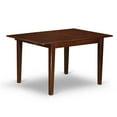 thumbnail image 6 of East West Furniture Dining Room Set Mahogany, NOBR5-MAH-04, 6 of 8