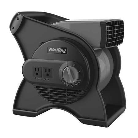 AIR KING 9550 Portable Blower Fan, 120V, 310 cfm, Gray
