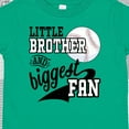 thumbnail image 4 of Inktastic Little Brother and Biggest Fan Baseball Family Fan Boys or Girls Toddler T-Shirt, 4 of 5