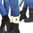 thumbnail image 2 of TeeHee Women's Fashion Boot Cuffs and Leg Warmers Multi-Pack, 2 of 11