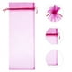 thumbnail image 4 of 10 bolsas de regalo de organza transparente para botellas de vino (color rosa), 4 of 7