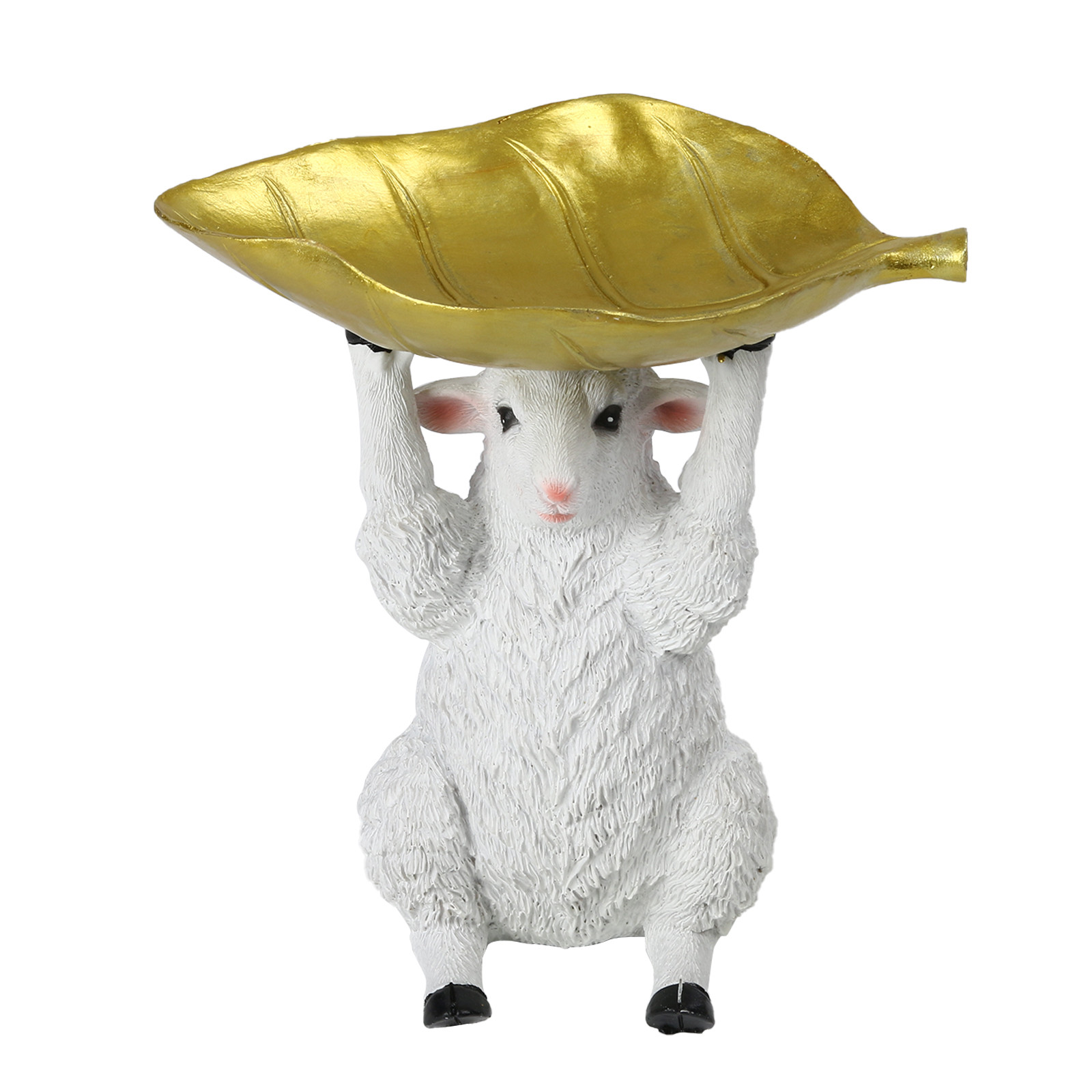 VerPetridure resin bird feeder2 In 1 Spring Garden Sculpture Bird